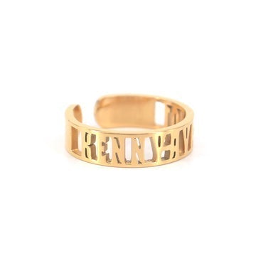 Custom Name Ring